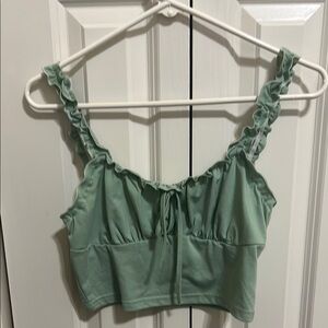 SHEIN Mint Green Top